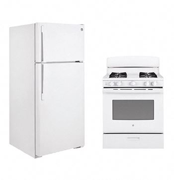 Appliances include refrigerator and oven range